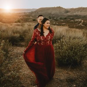 City Chic rare beauty maxi dress